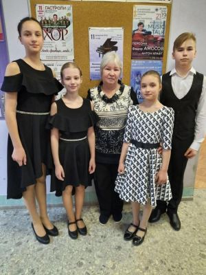 Одинцовские музыканты - победители областного конкурса исполнителей фортепианных пьес имени Ирины Захаровой