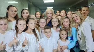 Вокально-танцевальная студия "Кураж" на сцене Государственного Кремлёвского Дворца