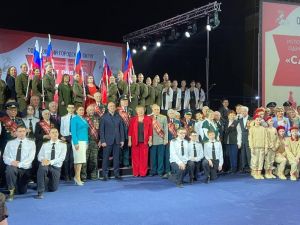 X этап историко-патриотической эстафеты "Салют Победе" в Одинцово