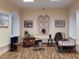 Выставка  "Да будет мерой чести Ленинград" в Одинцовском историко-краеведческом музее