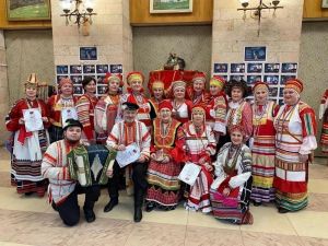 Фольклорный ансамбль "Родник" - лауреат Областного фестиваля-конкурса исполнителей народной песни "Играй, гармонь, в Котельниках!"