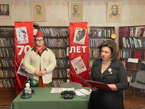 Библиотеке посёлка Покровский городок Захаровского СДК исполнилось 70 лет