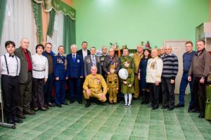 Праздничный митинг,  шахматный турнир и концерт ко Дню Защитника Отечества в Юдино